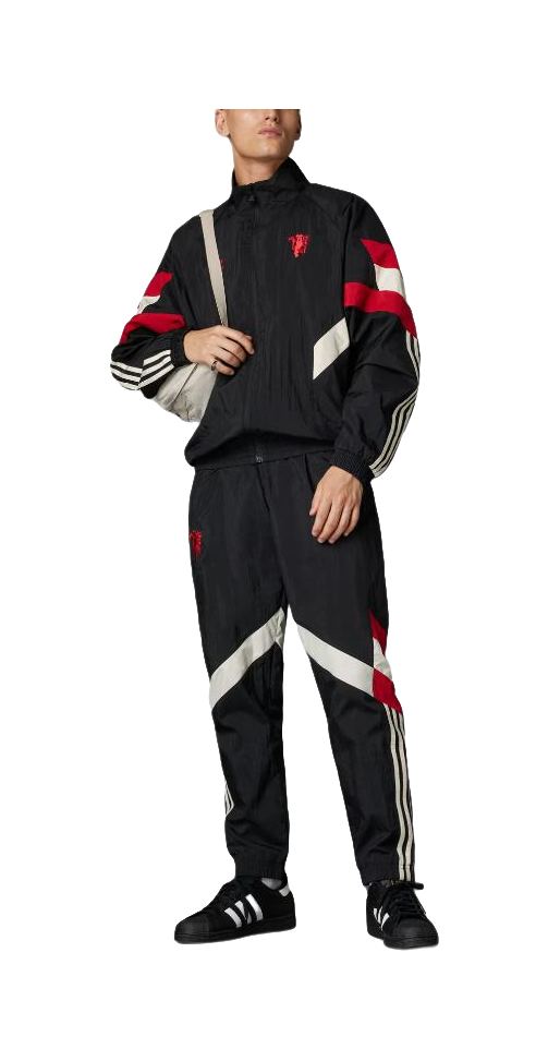 Adidas Originals Manchester Track Jacket Men Black vjkicks