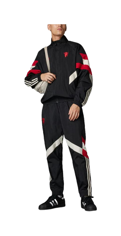 Adidas Originals Manchester Track Jacket Men Black vjkicks