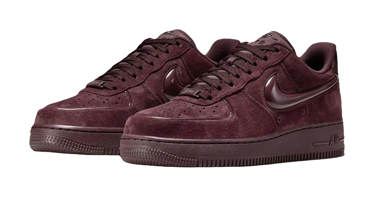 Nike Air Force 1 Low top Skateboard Shoes Womens Red vjkicks