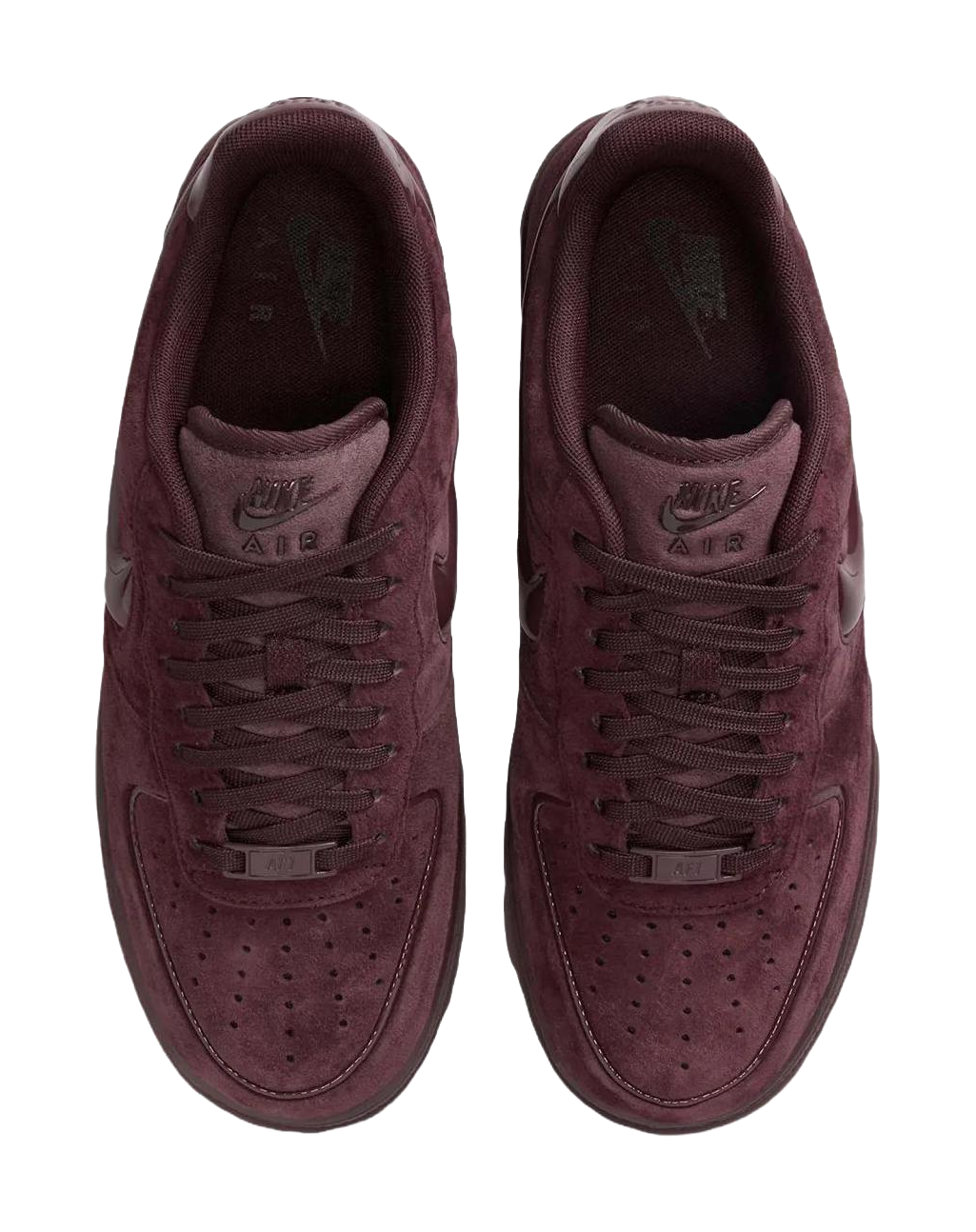 Nike Air Force 1 Low top Skateboard Shoes Womens Red vjkicks