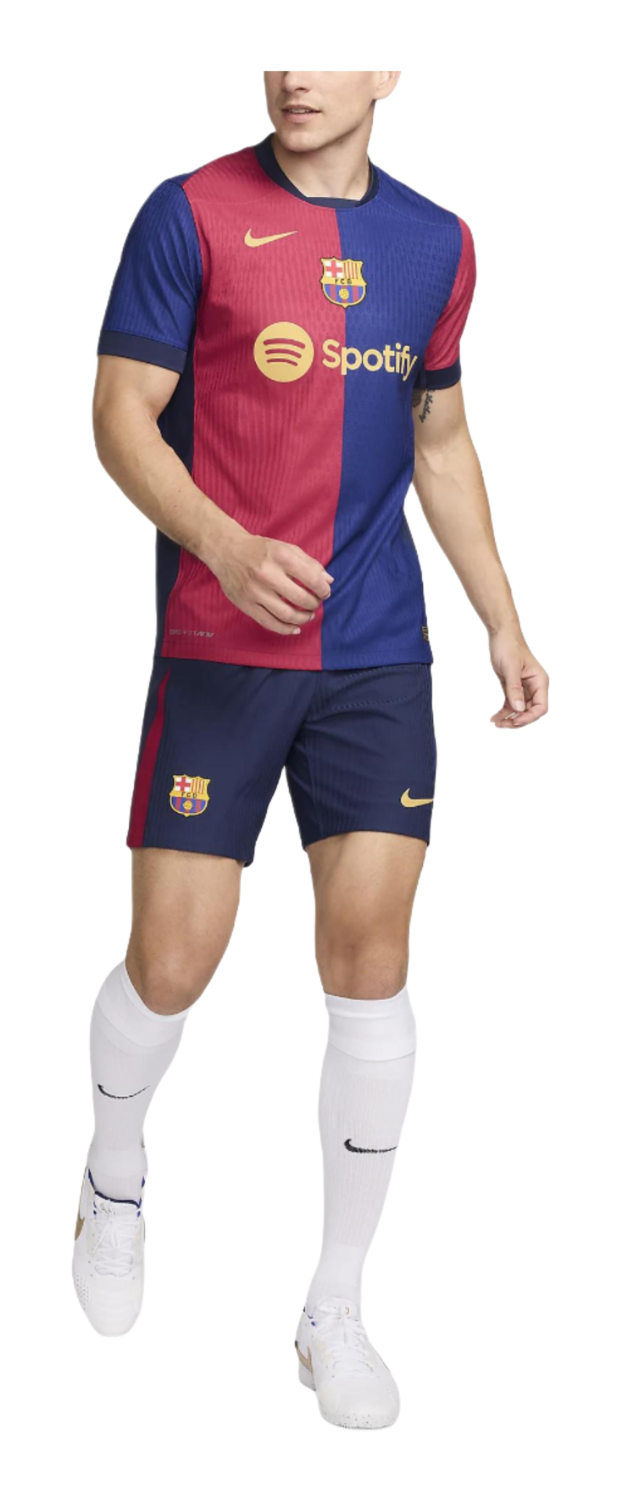 Nike Fc Barcelona 2024/25 Match Home Mens Nike Dri-FIT Adv Soccer Authentic Jersey vjkicks