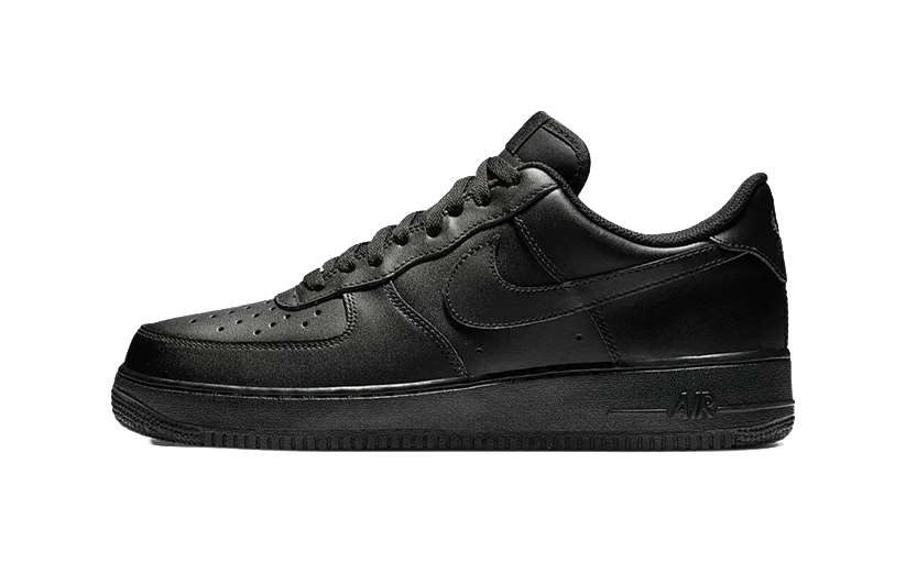 Nike Air Force 1 07 Triple Black vjkicks