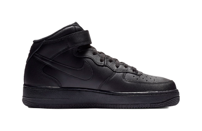 Nike Air Force 1 Mid Triple Black vjkicks