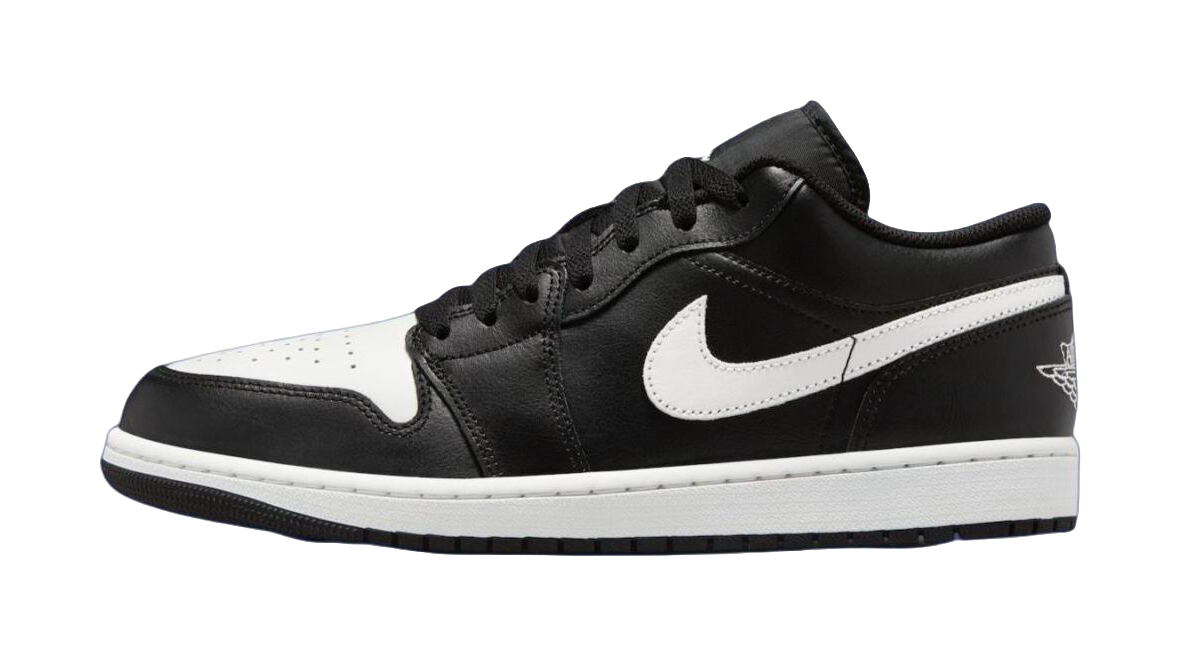 Jordan 1 Low Black Summit White vjkicks