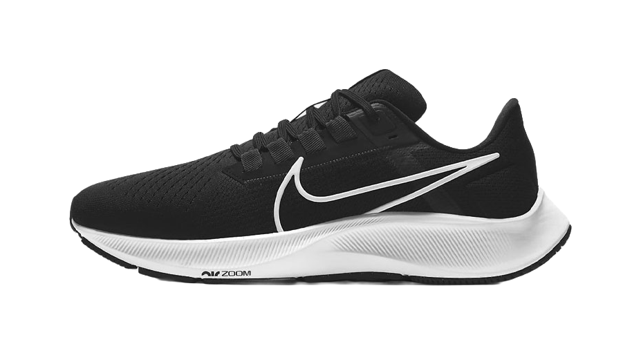 Nike Air Zoom Pegasus 38 Black White vjkicks