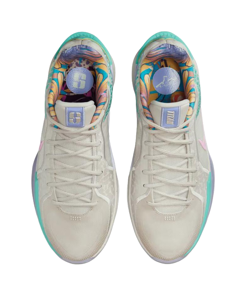 TITAN x Nike Sabrina 2 Anti Slip Wear Resistant Low Top Basketball Shoes Womens Beige vjkicks