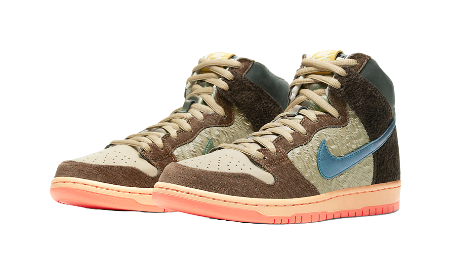 Nike X Concepts Sb Dunk High Pro Skateboard Duck vjkicks