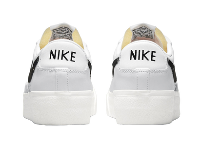 Nike Blazer Low Platform White Black Womens vjkicks
