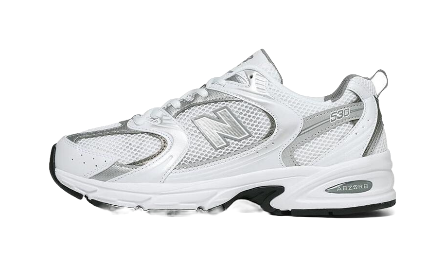 New Balance 530 White Metallic Silver vjkicks
