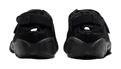 Nike Air Rift Breathable And Lightweight Low Top Running Shoes Womens Black vjkicks