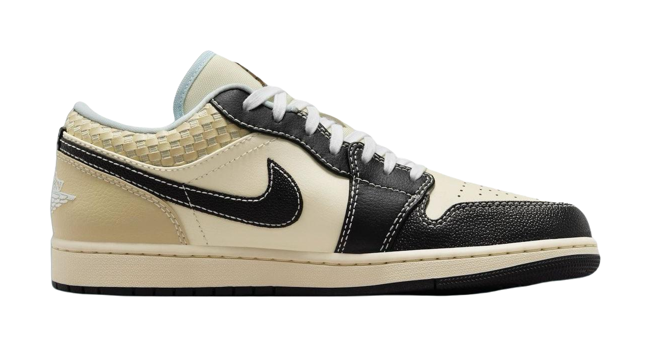 Jordan 1 Low Se Coconut Milk Black Muslin vjkicks