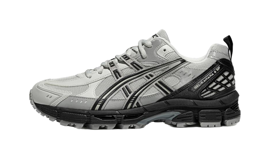 ASICS Gel Kahana 8 Abrasion Resistant Breathable Low top Casual Trail Running City Commute Running Shoes Mens Gray vjkicks