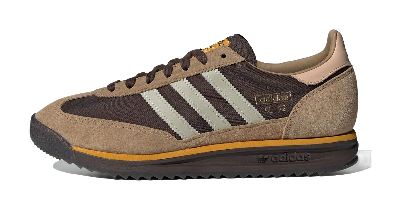 Adidas Sl 72 Rs Brown/Putty Grey/Preloved Yellow Sneakers vjkicks