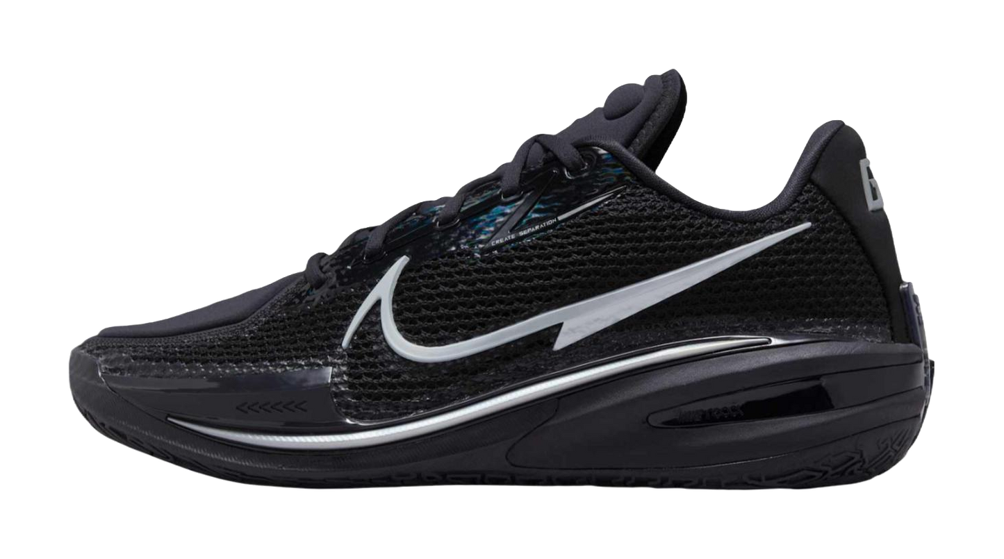 Nike Air Zoom G.T. Cut 1 Abrasion Resistant Low top Basketball Shoes Unisex Black Overseas Version vjkicks
