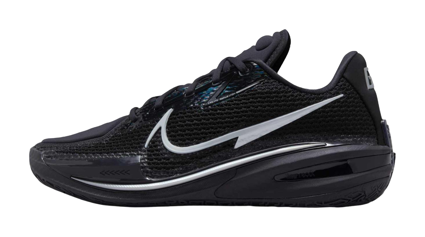 Nike Air Zoom G.T. Cut 1 Abrasion Resistant Low top Basketball Shoes Unisex Black Overseas Version vjkicks