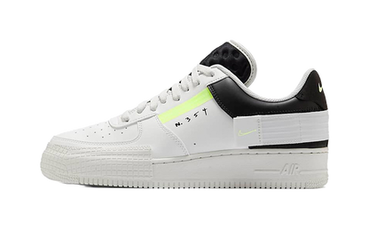 Nike Air Force 1 Type White Barely Volt vjkicks