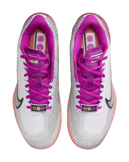 Nike Court Vapor 11 Hc Premium Barely Grape Vivid Grape Light Wild Mango Metallic Silver Womens vjkicks