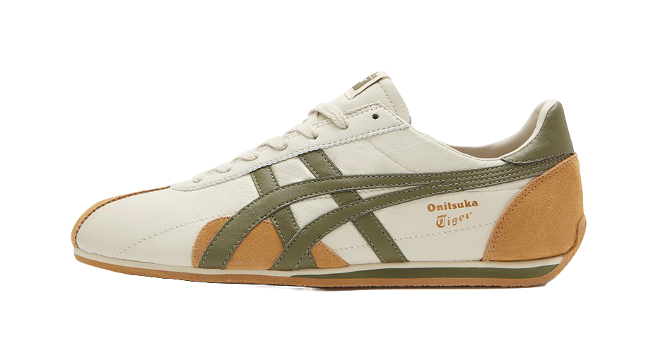 Asics Onitsuka Tiger Runspark Beige Olive Green Mustard Yellow vjkicks