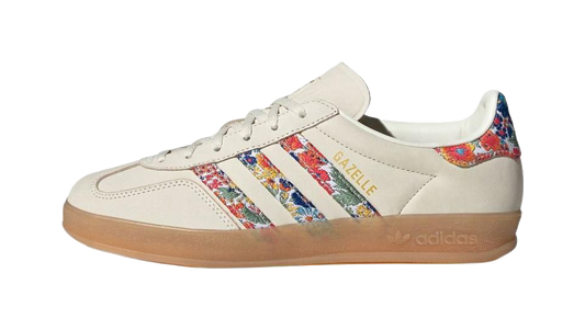 Adidas Liberty London X Adidas Womens Gazelle Indoor Floral Embroidery Off White Womens vjkicks