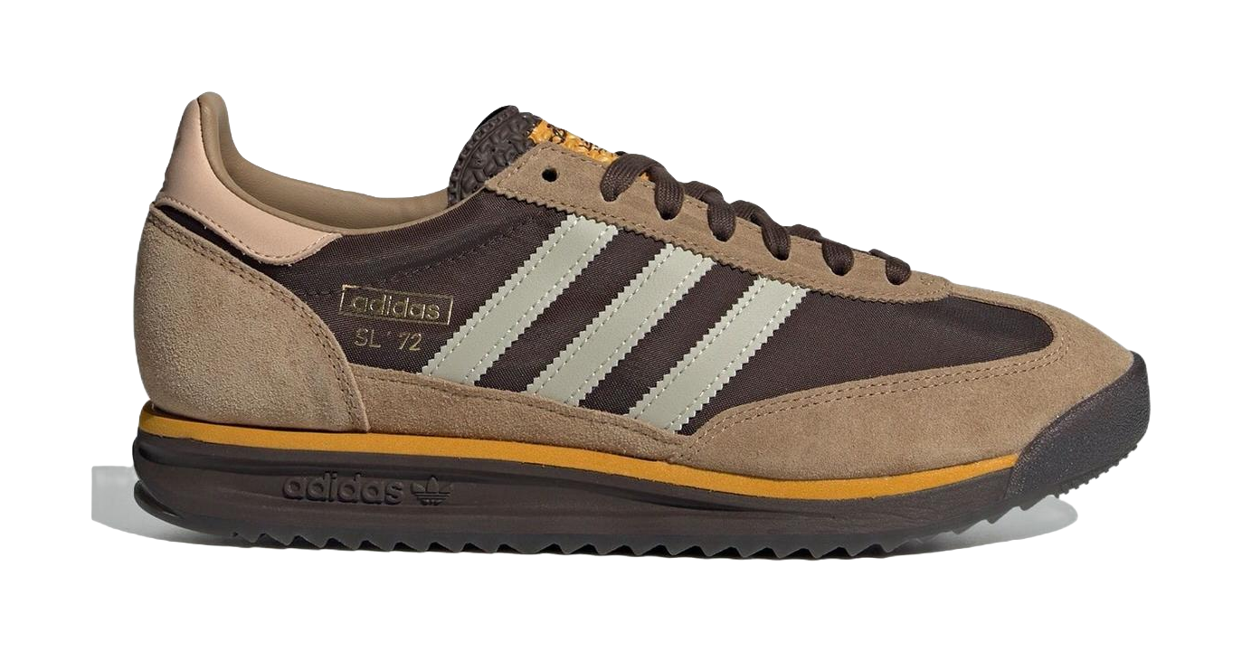 Adidas Sl 72 Rs Brown/Putty Grey/Preloved Yellow Sneakers vjkicks